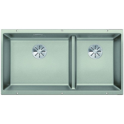 BLANCO SUBLINE 480/320 U InFino Silgranit Becken links perlgrau 523587