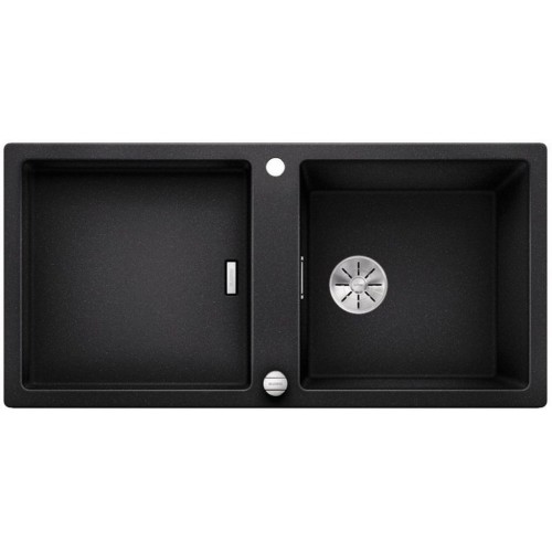 BLANCO ADON XL 6 S Silgranit PuraDur 2 anthrazit InFino Ablauf 523604