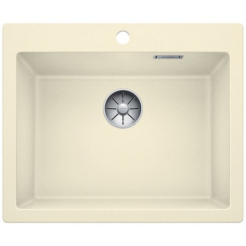 BLANCO PLEON 6 Silgranit PuraDur Farbe jasmin InFino Ablauf 523691