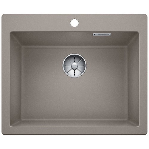 BLANCO PLEON 6 Silgranit PuraDur Farbe tartufo InFino Ablauf 523693