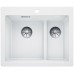 BLANCO PLEON 6 Split Silgranit PuraDur Farbe weiss InFino Ablauf 523700