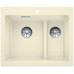 BLANCO PLEON 6 Split Silgranit PuraDur Farbe jasmin InFino Ablauf 523701