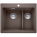 BLANCO PLEON 6 Split Silgranit PuraDur Farbe cafe InFino Ablauf 523705