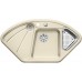 BLANCO DELTA Keramik PuraPlus Farbe jasmin InFino Ablauf 523721