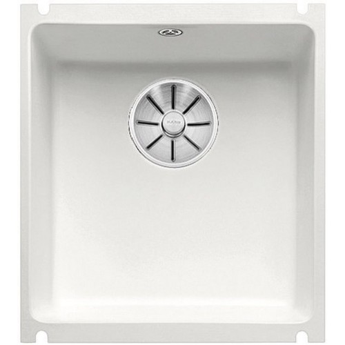 BLANCO SUBLINE 375 U Keramik PuraPlus weiss matt InFino Ablauf 523728