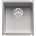 BLANCO SUBLINE 375 U Keramik PuraPlus alugrau InFino Ablauf 523730