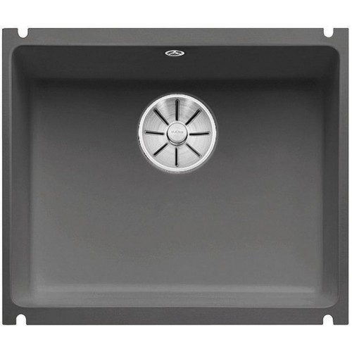 BLANCO SUBLINE 500 U Keramik PuraPlus basalt InFino Ablauf 523739
