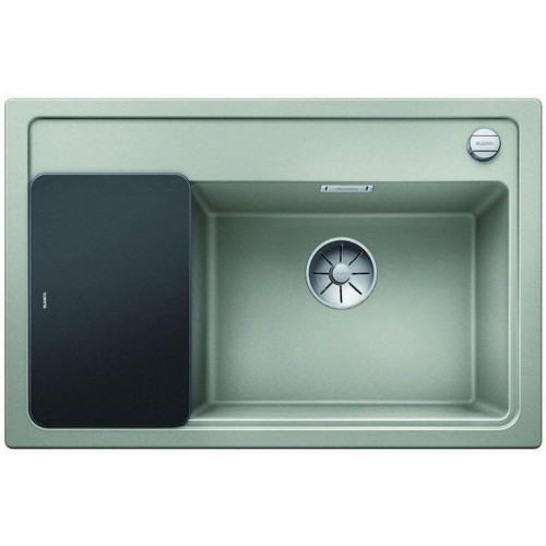 BLANCO ZENAR XL 6 S Compact Silgranit perlgrau Glasschneidbrett InFino Ablauf 523757 BLANCO ZENAR XL 6 S Compact Silgranit perlgrau Glasschneidbrett InFino Ablauf 523757