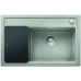 BLANCO ZENAR XL 6 S Compact Silgranit perlgrau Glasschneidbrett InFino Ablauf 523757