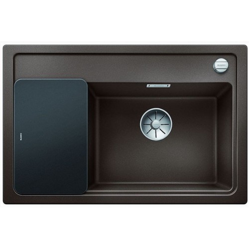BLANCO ZENAR XL 6 S Compact Silgranit cafe Glasschneidbrett InFino Ablauf 523763