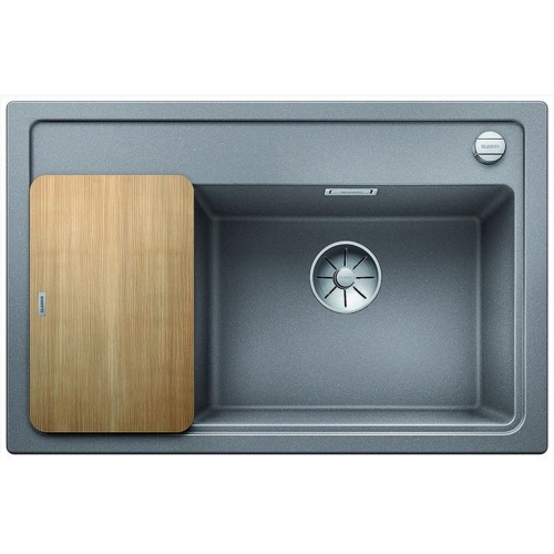 BLANCO ZENAR XL 6 S Compact Silgranit alumetallic Holzschneidbrett InFino Ablauf 523766 BLANCO ZENAR XL 6 S Compact Silgranit alumetallic Holzschneidbrett InFino Ablauf 523766