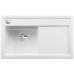 BLANCO ZENAR 45 S-F Becken links Glasschneidbrett weiss InFino Ablauf 523822