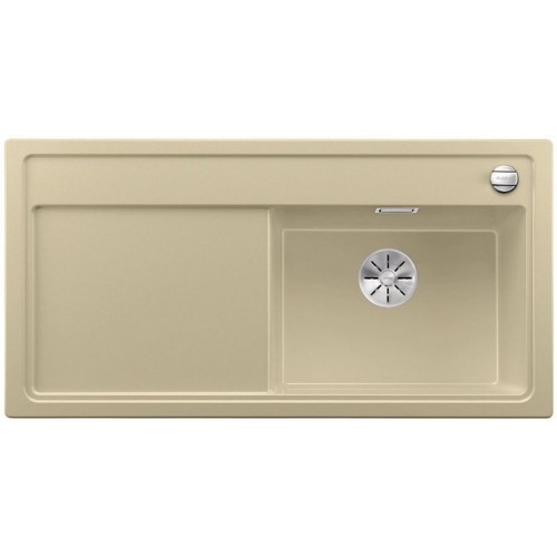 BLANCO ZENAR XL 6 S Becken rechts Glasschneidbrett champagner InFino Ablauf 523950