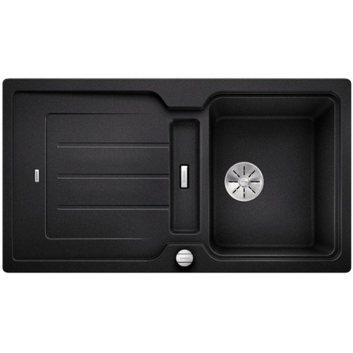 BLANCO CLASSIC Neo 5 S Silgranit PuraDur anthrazit InFino Ablauf 524015