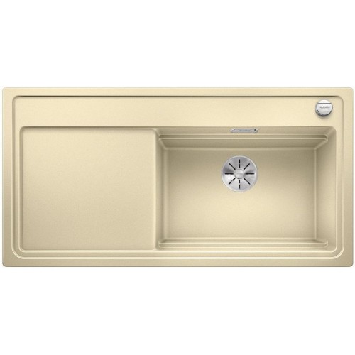 BLANCO ZENAR XL 6 S DampfgarPlus Holzschneidbrett Becken rechts champagner InFino 524058