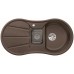 BLANCO CRON 6 S Silgranit PuraDur 2 cafe InFino Ablauf 524096