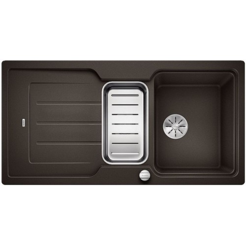 BLANCO CLASSIC Neo 6 S Silgranit PuraDur cafe InFino Ablauf 524126