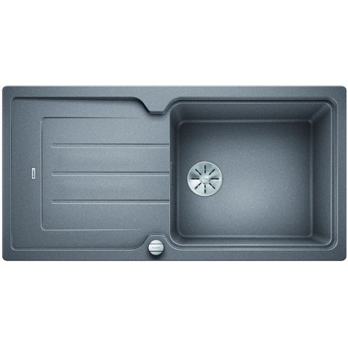 BLANCO CLASSIC Neo XL 6 S Silgranit PuraDur alumetallic InFino Ablauf 524129