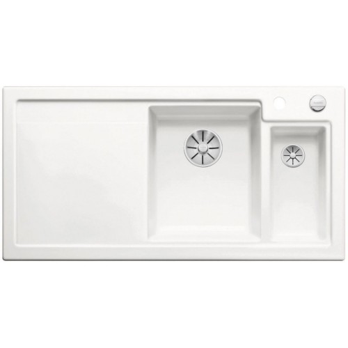 BLANCO AXON II 6 S Keramik Becken rechts kristallweiss glänzend InFino Ablauf 524137 BLANCO AXON II 6 S Keramik Becken rechts kristallweiss glänzend InFino Ablauf 524137