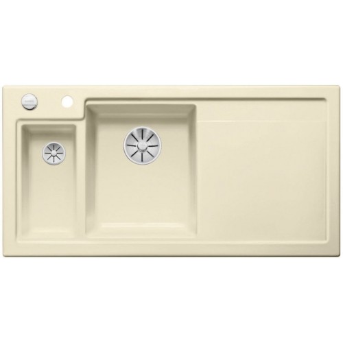 BLANCO AXON II 6 S Keramik Becken links jasmin InFino Ablauf 524144 BLANCO AXON II 6 S Keramik Becken links jasmin InFino Ablauf 524144