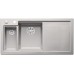 BLANCO AXON II 6 S Keramik Becken links alugrau InFino Ablauf 524146