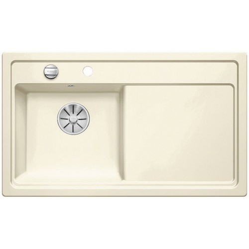 BLANCO ZENAR 45 S Keramik Becken links magnolia glänzend InFino Ablauf 524154