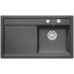 BLANCO ZENAR 45 S Keramik Becken rechts basalt InFino Ablauf 524161