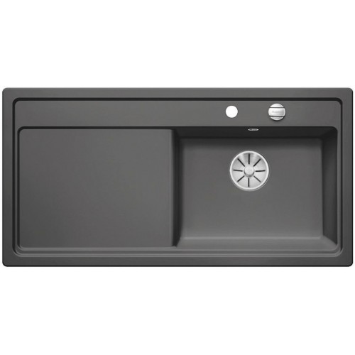BLANCO ZENAR XL 6 S Keramik Becken rechts basalt InFino Ablauf 524175