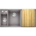 BLANCO Axia III 6 S InFino Spüle Silgranit, alumetallic 524645