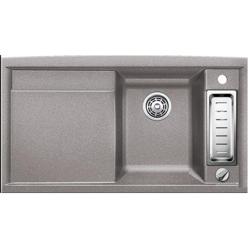 BLANCO Axia II 5 S-F SILGRANIT, Granitspüle alumetallic 516812