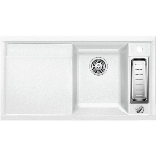 BLANCO Axia II 5 S-F SILGRANIT, Granitspüle weiß 517650