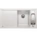 BLANCO AXIA II 5 S SILGRANIT Granitspüle, Becken rechts, weiß 516805