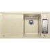 BLANCO AXIA II 5 S SILGRANIT Granitspüle, Becken rechts, weiß 516806