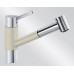 BLANCO TIVO-S Einhebelmischer Niederdruck SILGRANIT®-Look jasmin/chrom 518429