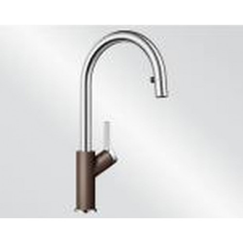 BLANCO Carena-S Einhebelmischer Hochdruck cafe / chrom 521378