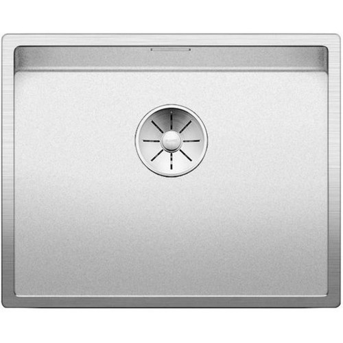 BLANCO Claron 500-IF DX Infino Einbauspühle ohne Ablauffernbedienung, Edelstahl 523390
