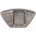 BLANCO Classic 9 E Granitspüle ohne Exzenter aluminium 521339