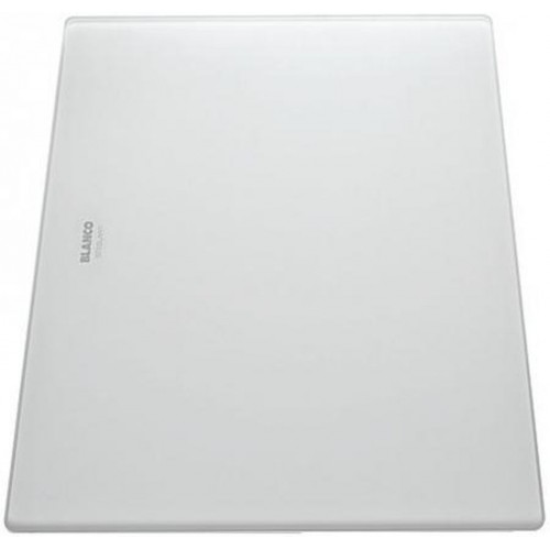 BLANCO Glasschneidebrett weißes Glas 223216