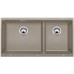 BLANCO SUBLINE 480/320-U SILGRANIT Spüle Silgranit ohne Ablauffernbed. tartufo 519492