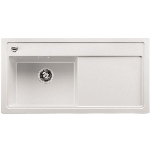 BLANCO ZENAR XL 6 S Silgranit Einbauspüle weiß Becken links, 516953