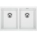 BLANCO Subline 350/350-U Granitspüle ohne Ablauffernbed. weiß 518594