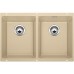 BLANCO Subline 350/350-U Granitspüle ohne Ablauffernbed. champagner 518596