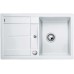 BLANCO Metra 45 S-F SILGRANIT, Granitspüle weiß 519083