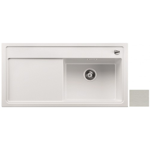 BLANCO ZENAR XL 6 S, Einbauspüle, Silgranit perlgrau Becken rechts 520620 BLANCO ZENAR XL 6 S, Einbauspüle, Silgranit perlgrau Becken rechts 520620