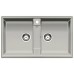 BLANCO Zia 9 Silgranit PuraDur Einbauspüle perlgrau 520640