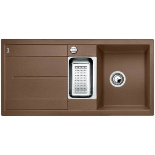 BLANCO Metra 6 S Küchenspüle mit Exzenter muskat 521892