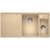 BLANCO AXIA III 6 S SILGRANIT, Grantispüle,Becken rechts, champagner 522153