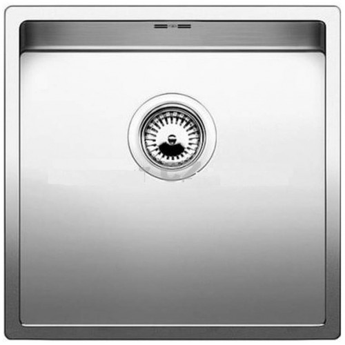 BLANCO Claron Style 500-U Edelstahlspüle ohne Zugknopf Seidenglanz 522243