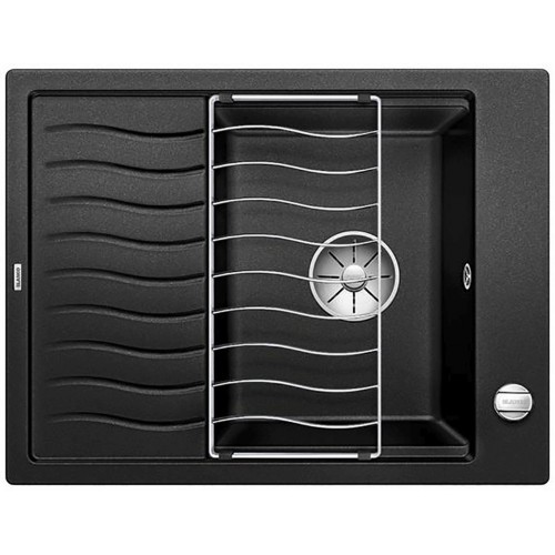 BLANCO Elon 45 S Infino Granitspüle mit Ablauffernbedienung, anthrazit 524814 BLANCO Elon 45 S Infino Granitspüle mit Ablauffernbedienung, anthrazit 524814