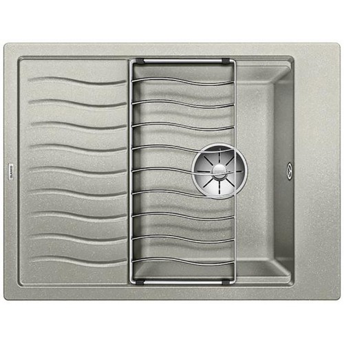 BLANCO Elon 45 S Infino Spüle, ohne Ablauffernbedienung, perlgrau 524827 BLANCO Elon 45 S Infino Spüle, ohne Ablauffernbedienung, perlgrau 524827